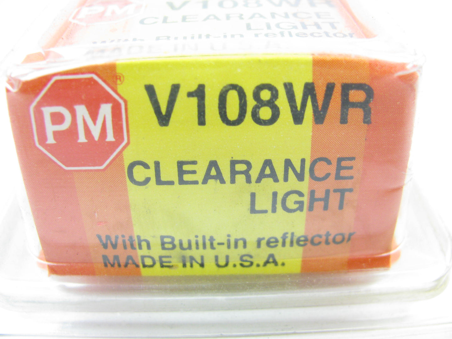 Peterson Manufacturing V108WR Red Clearance Side Marker Light Lamp W/ Reflector