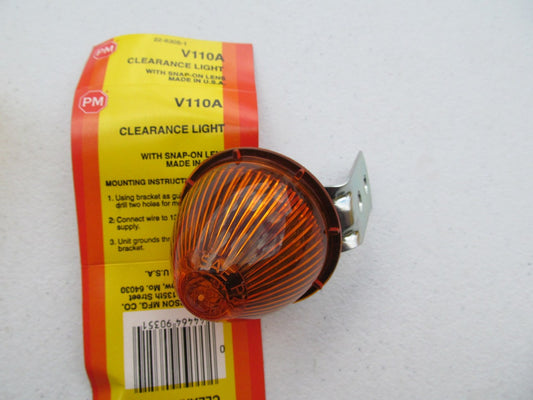 Peterson Manufacturing V110A Beehive Clearance Light 12V / .61 Amp - Amber