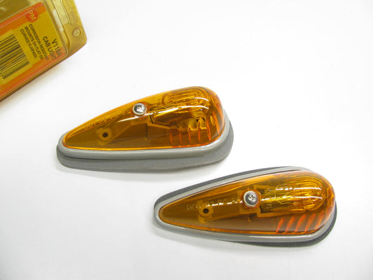 (2) Peterson Manufacturing V118A Amber Cab / Clearance Lights Lamps