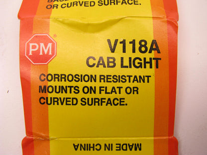 Peterson Manufacturing V118A Amber Cab Marker Clearance Light Lamp