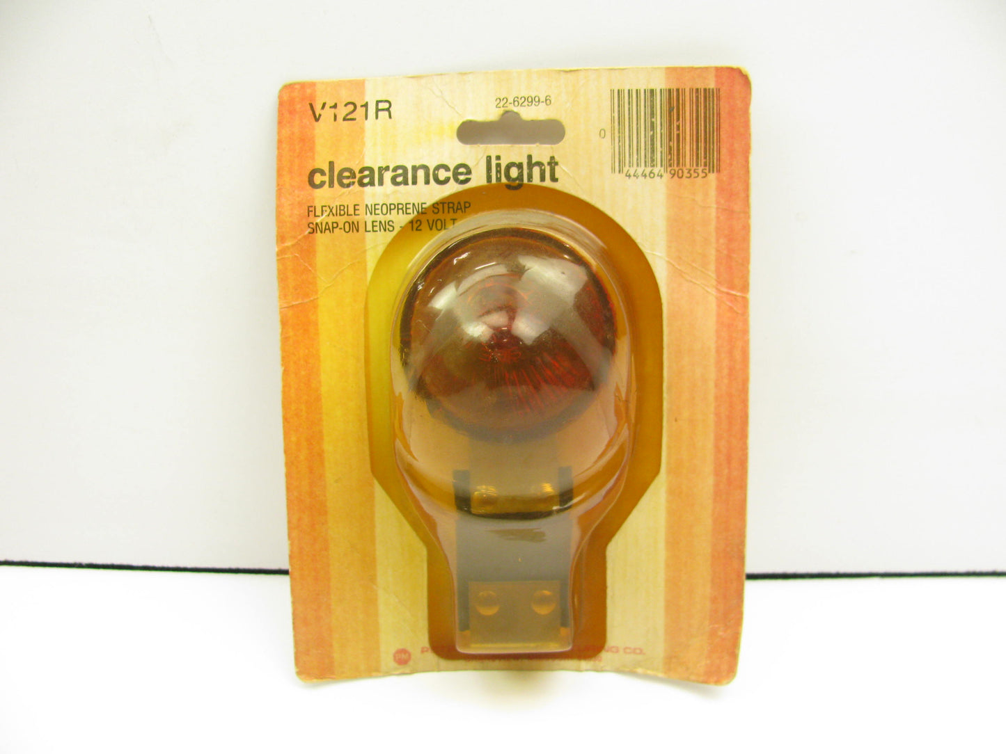 Peterson Manufacturing V121R Clearance Side Marker Light Lamp W/ Flexible Strap