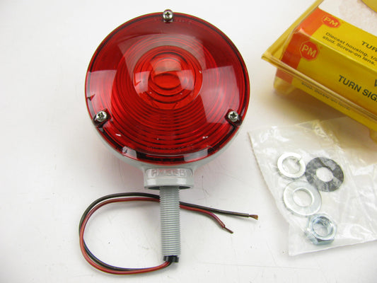 P-M V335-2 Die-Cast, Double-Face Pedestal Mount Combination Park & Turn Signal