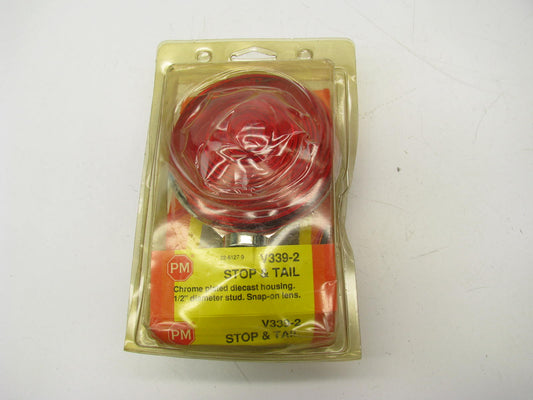 Peterson Manufacturing V339-2 Single Face Stop Tail Turn Signal Light Lamp RED
