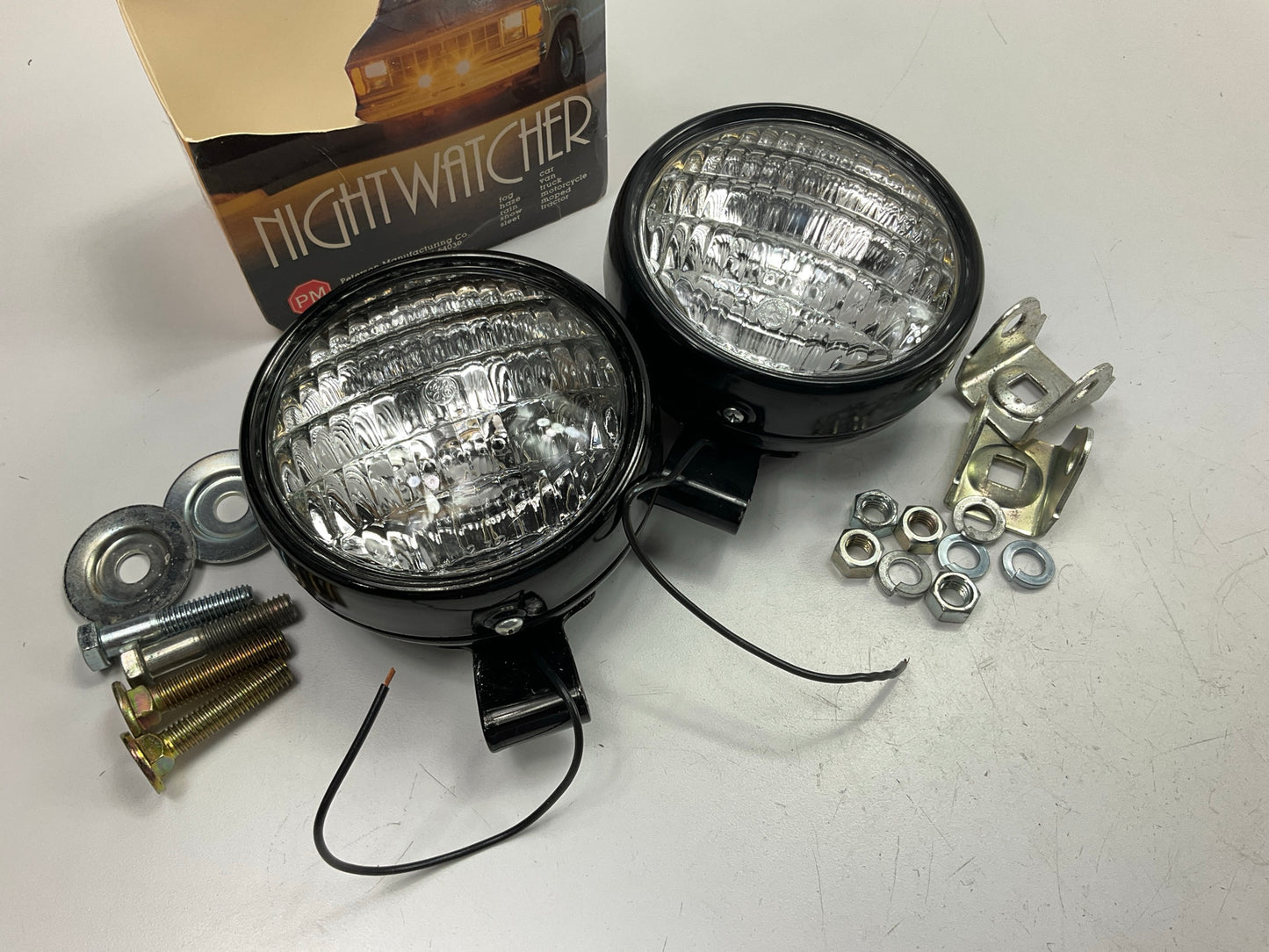 (2) Peterson Manufacturing V408 Utility Tractor, Forklift  WORK LIGHT