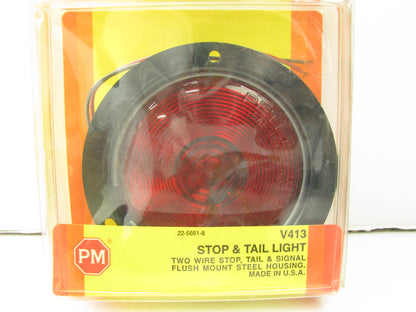 Peterson Manufacturing V413 Universal Red Stop Turn Tail Light Lamp