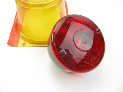 Peterson Manufacturing V428W 3-3/4'' Trailer Round Red Stop Turn Tail Light Lamp