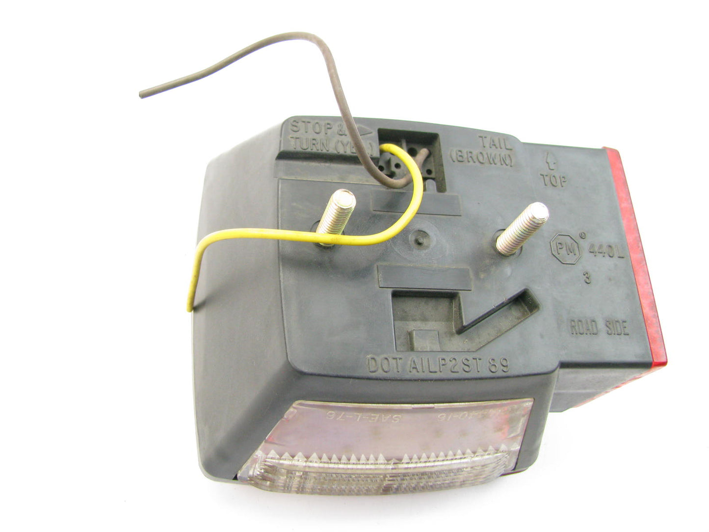 Peterson Manufacturing 442L Combination LEFT Rear Tail Light - 4-3/4'' X 4-1/2''