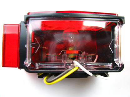 Peterson V452L RED STOP TAIL LIGHT For Trailers 4-1/2''X 5-3/4'' W/ License Light