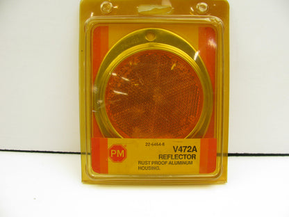 Peterson Manufacturing V472A 3'' Aluminum Oval Reflector YELLOW