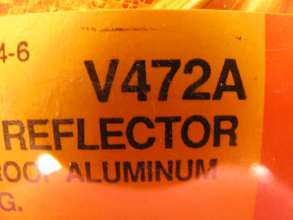 Peterson Manufacturing V472A 3'' Aluminum Oval Reflector YELLOW