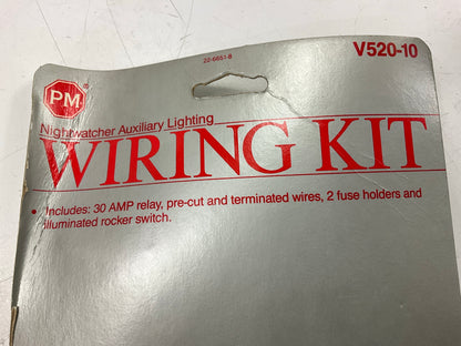 Peterson Night Watcher Lights Auxiliary Wiring Light Hardware Installation Kit