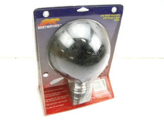 Peterson Manufacturing V530 6'' Round Halogen Off Road Spot Light Lamp BLACK