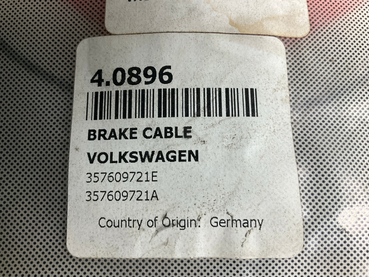 PEX 1479-53929 Rear Parking Brake Cable For 1990-1994 VW Passat