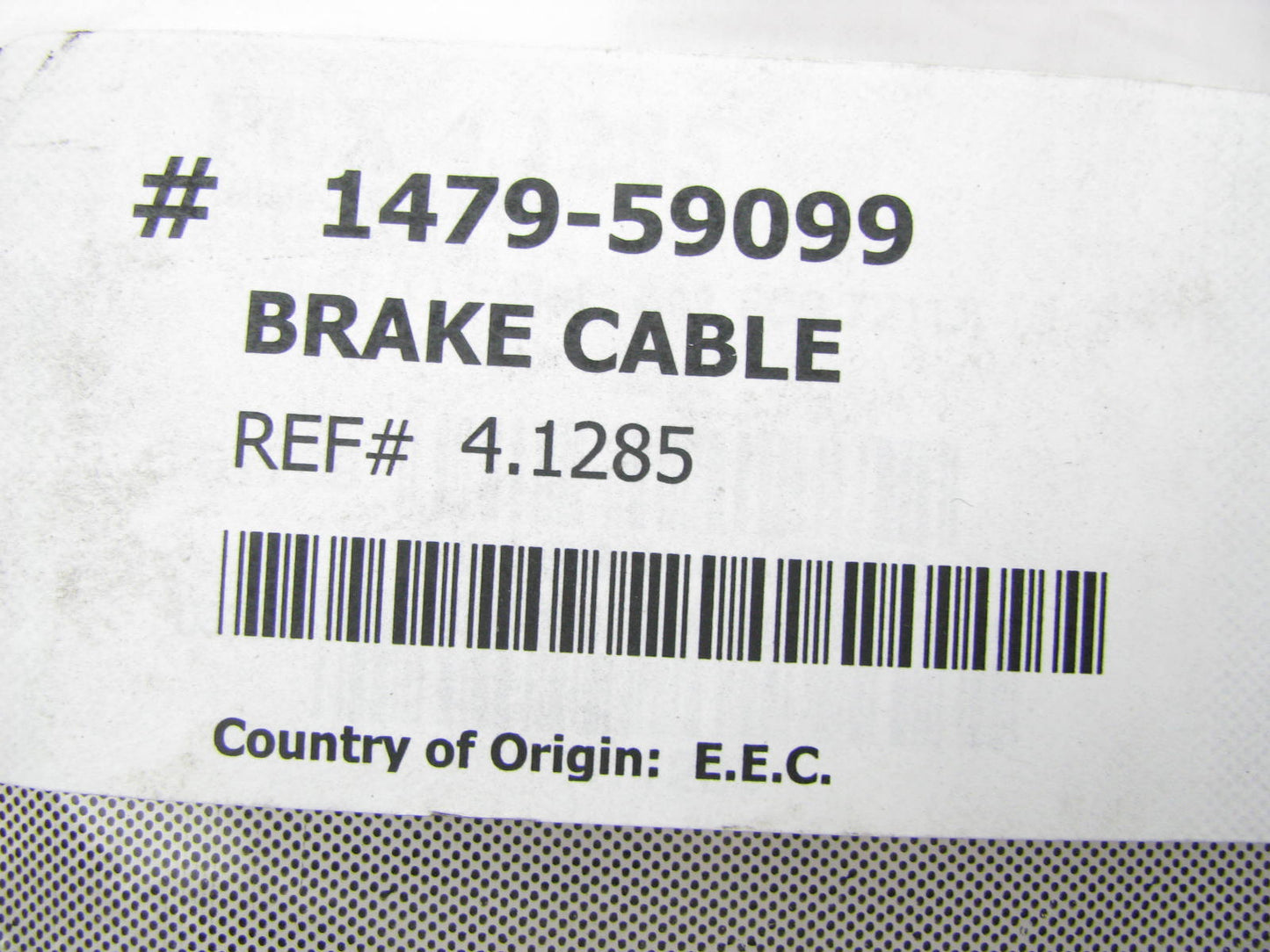 PEX 1479-59099 Parking Brake Cable - Rear Left