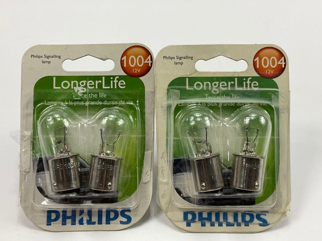 (2) Philips 1004LLB2 Longerlife Courtesy Lamp Light Bulb 1004 - 2 PACK