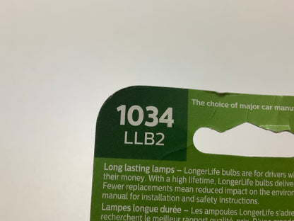 Philips 1034LLB2 Longerlife Turn Signal Lamp Light Bulb 1034 - 4 PACK