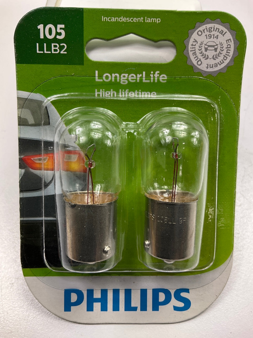 Philips 105LLB2 Longerlife Courtesy Lamp Light Bulb 105 - 2 PACK