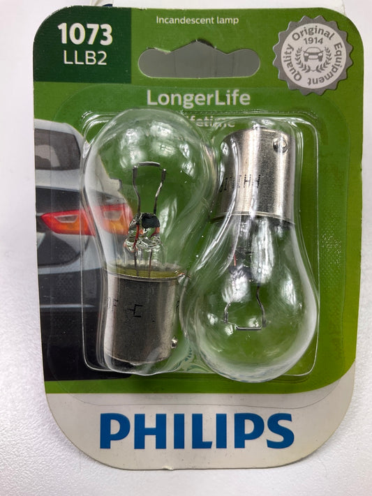 Philips 1073LLB2 Longerlife Turn Signal Lamp Light Bulb 1073 - 2 PACK