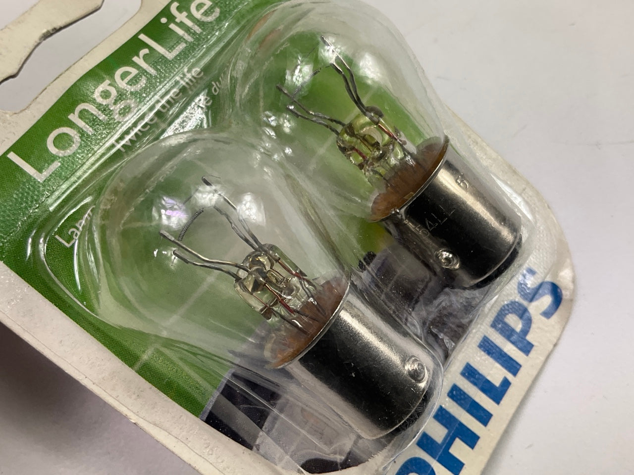 4 Bulbs Total - Philips 1154LLB2 Longerlife Brake Lamp Light Bulb 1154