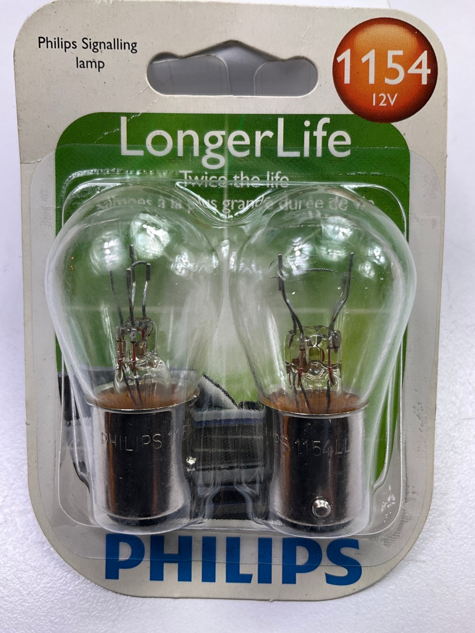 Philips 1154LLB2 Longerlife Brake Lamp Light Bulb 1154 - 2 PACK