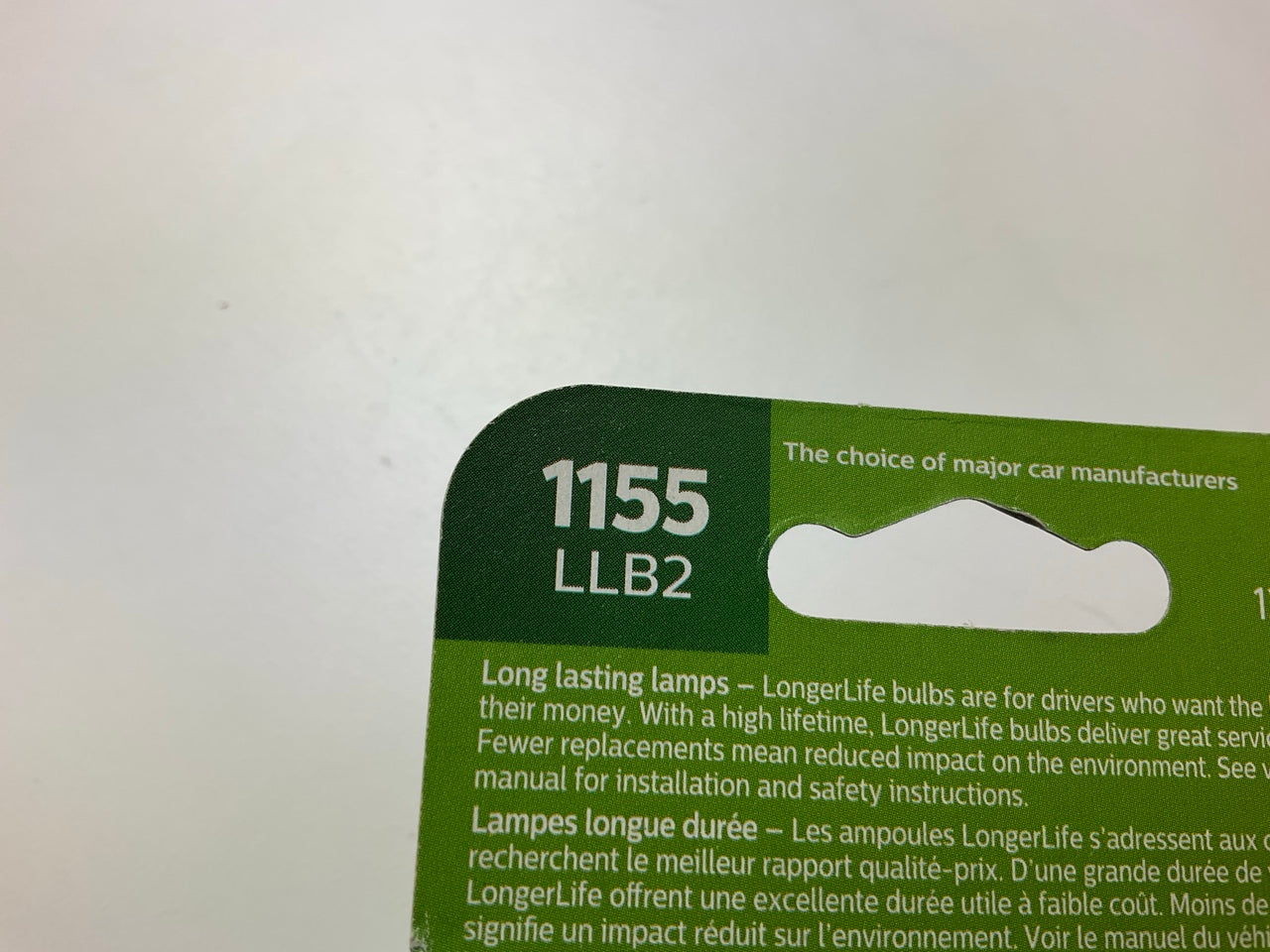 Philips 1155LLB2 Longerlife License Plate Lamp Light Bulb 1155 - 4 PACK