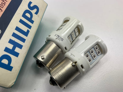 Philips 1156ALED Ultinon Amber LED Turn Signal Lamp Bulb 1156A - 2 Pack