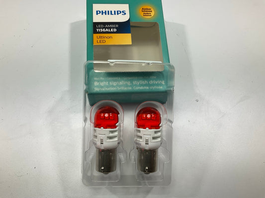 Philips 1156ALED Ultinon Amber LED Turn SignalLamp Bulb - 2 Pack