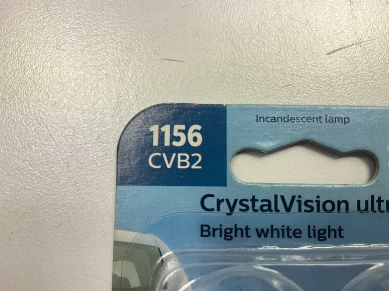 Philips 1156CVB2 CrystalVision Ultra Back Up Light Lamp Bulb 1156 - 2 PACK