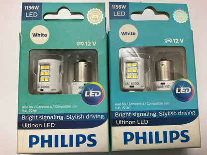 Philips 1156WLED Ultinon LED Back Up Lamp Light Bulb 1156 - 4 PACK
