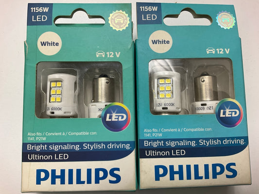 Philips 1156WLED Ultinon LED Back Up Lamp Light Bulb 1156 - 4 PACK
