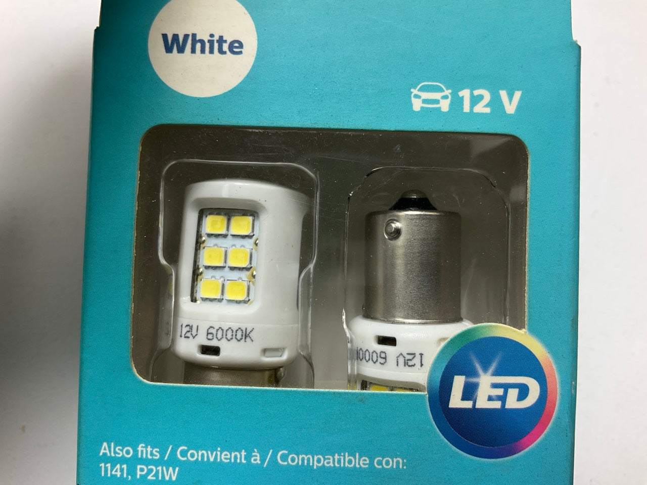 Philips 1156WLED Ultinon LED Back Up Lamp Light Bulb 1156 - 4 PACK