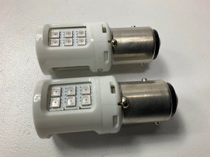Philips 1157RLED Ultinon LED RED Brake Tail Light Bulbs 1157R 2057, 2357 5W 12V