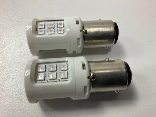 Philips 1157RLED Ultinon LED RED Brake Tail Light Bulbs 1157R 2057, 2357 5W 12V