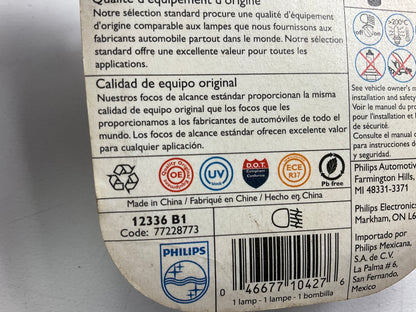 Philips 12336B1 Standard Halogen Replacement Headlight Bulb H3