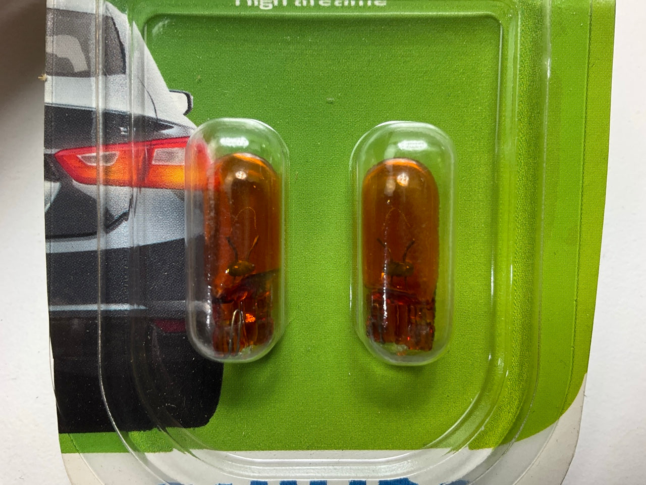 Philips 12396NALLB2 Longerlife Amber Side Marker Lamp Light Bulb 12396NA - 4 PCS
