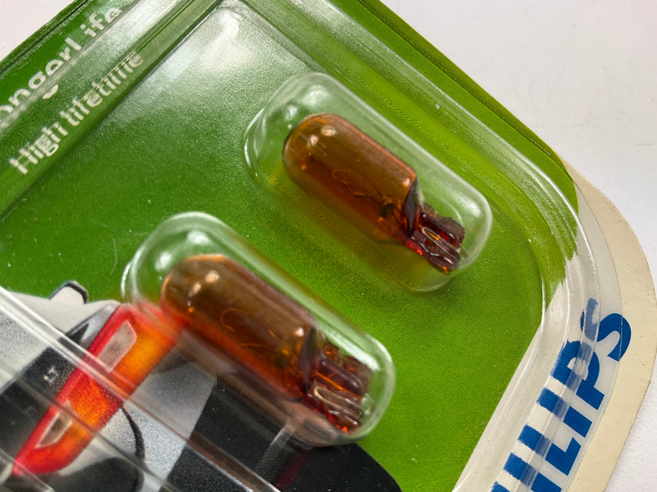 Philips 12396NALLB2 Longerlife Amber Side Marker Lamp Light Bulb 12396NA - 2 PCS