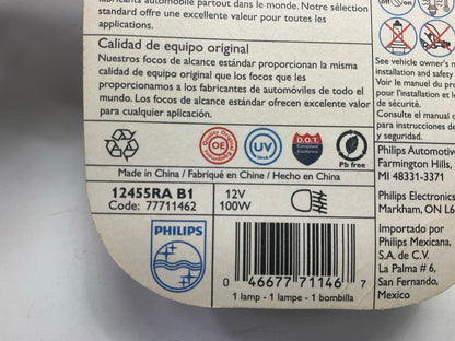 Phillips 12455RAB1 Standard Fog Lamp Light Bulb H3 12V 100WFog Light Bulb-100W