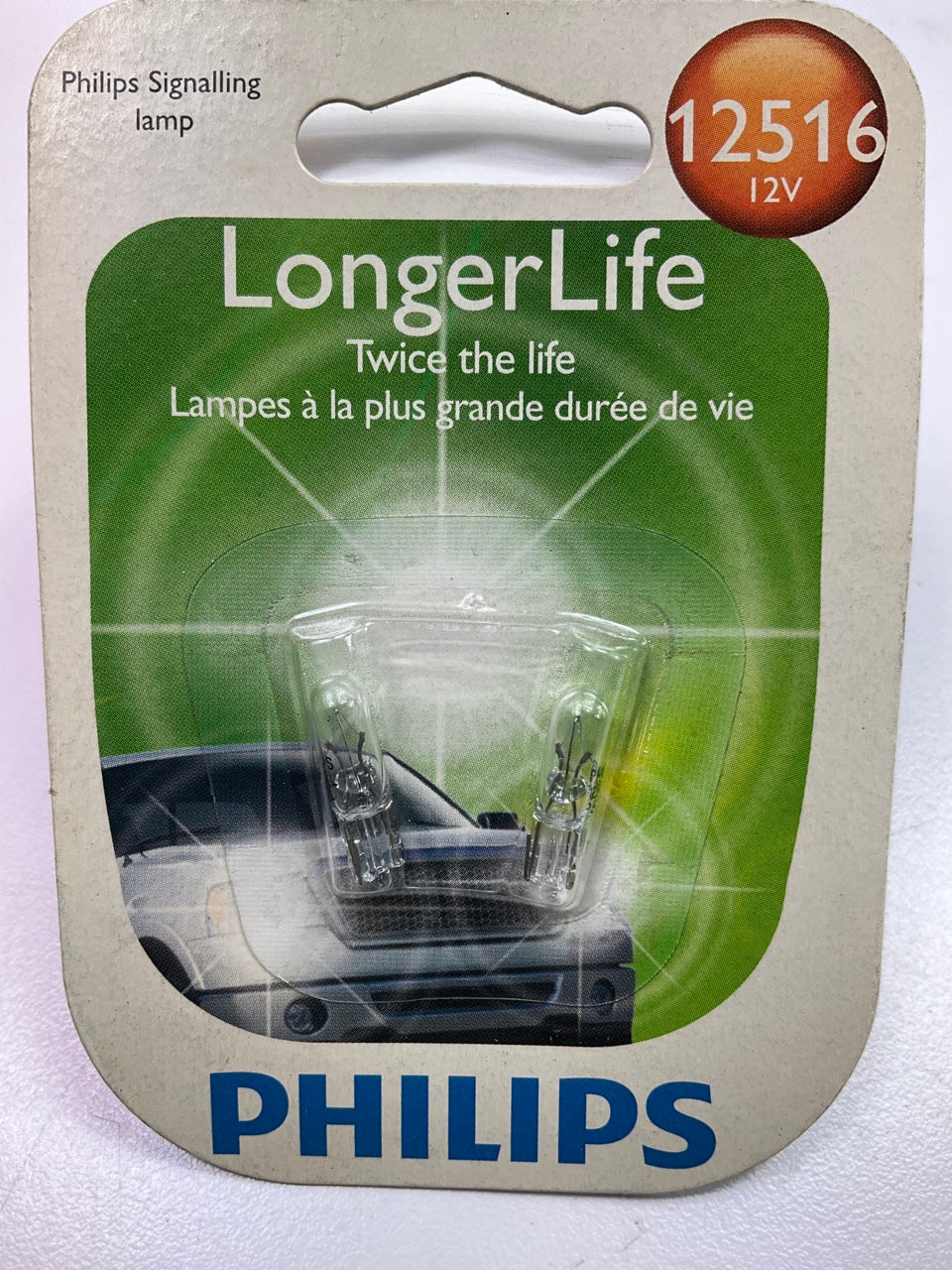 Philips 12516LLB2 Longerlife Instrument Panel Lamp Light Bulb - 2 PACK