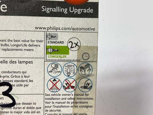 Philips 12814LLB2 Longerlife Turn Signal Lamp Light Bulb 12814 - 2 PACK