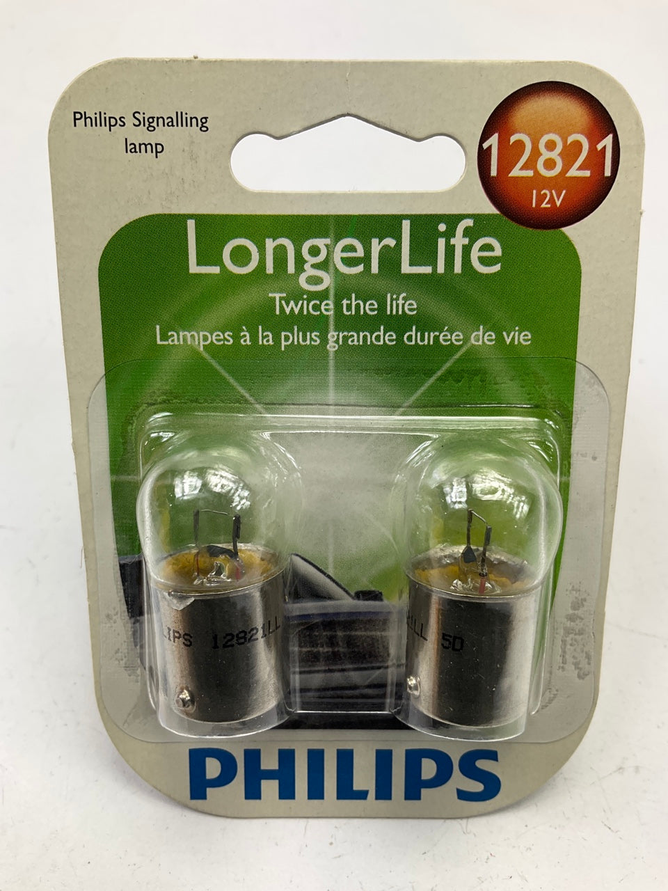 Philips 12821LLB2 Longerlife Exterior Back Up Light Bulb Light 12821- 2 Pack