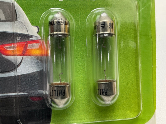 Philips 12844LLB2 LongerLife License Plate Lamp Light Bulb 12844 - 4 PACK