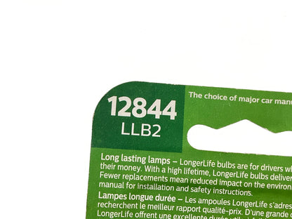 Philips 12844LLB2 LongerLife License Plate Lamp Light Bulb 12844 - 2 PACK