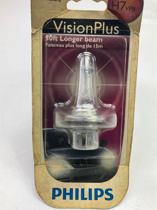 Phillips 12972VPB1 VisionPlus Headlight Lamp Light Bulb H7 12V 55W