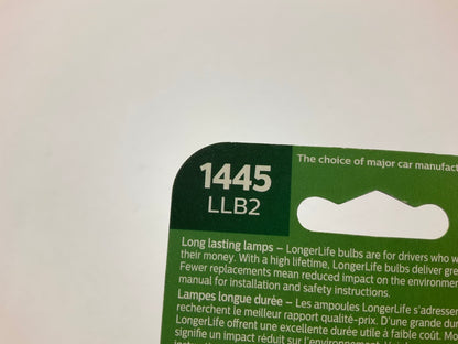 Philips 1445LLB2 Longerlife Instrument Panel Lamp Light Bulb 1445 - 4 PACK