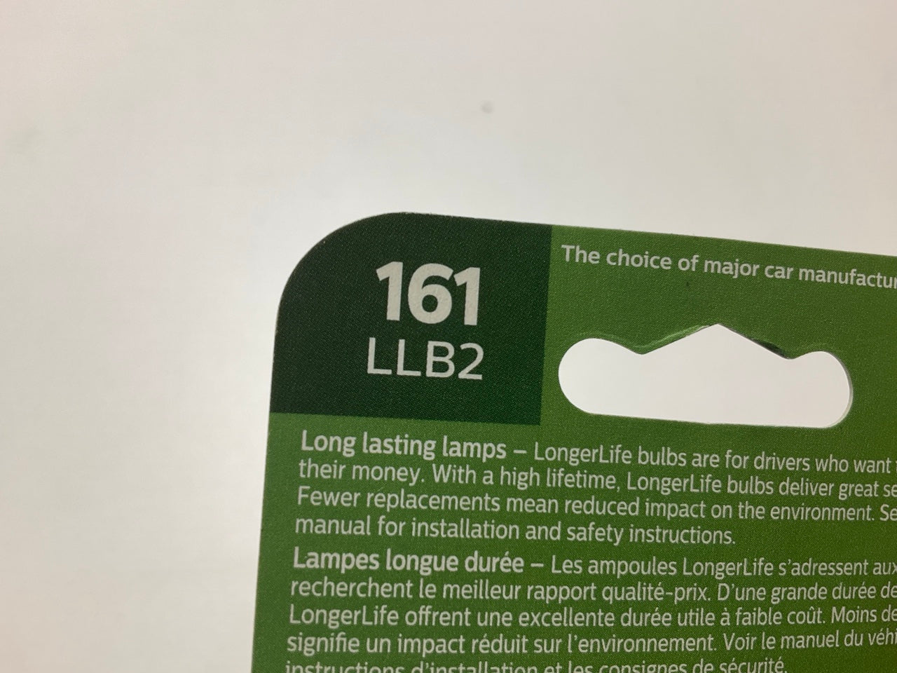 Philips 161LLB2 Longerlife Instrument Panel Lamp Light Bulb 161 - 2 PACK