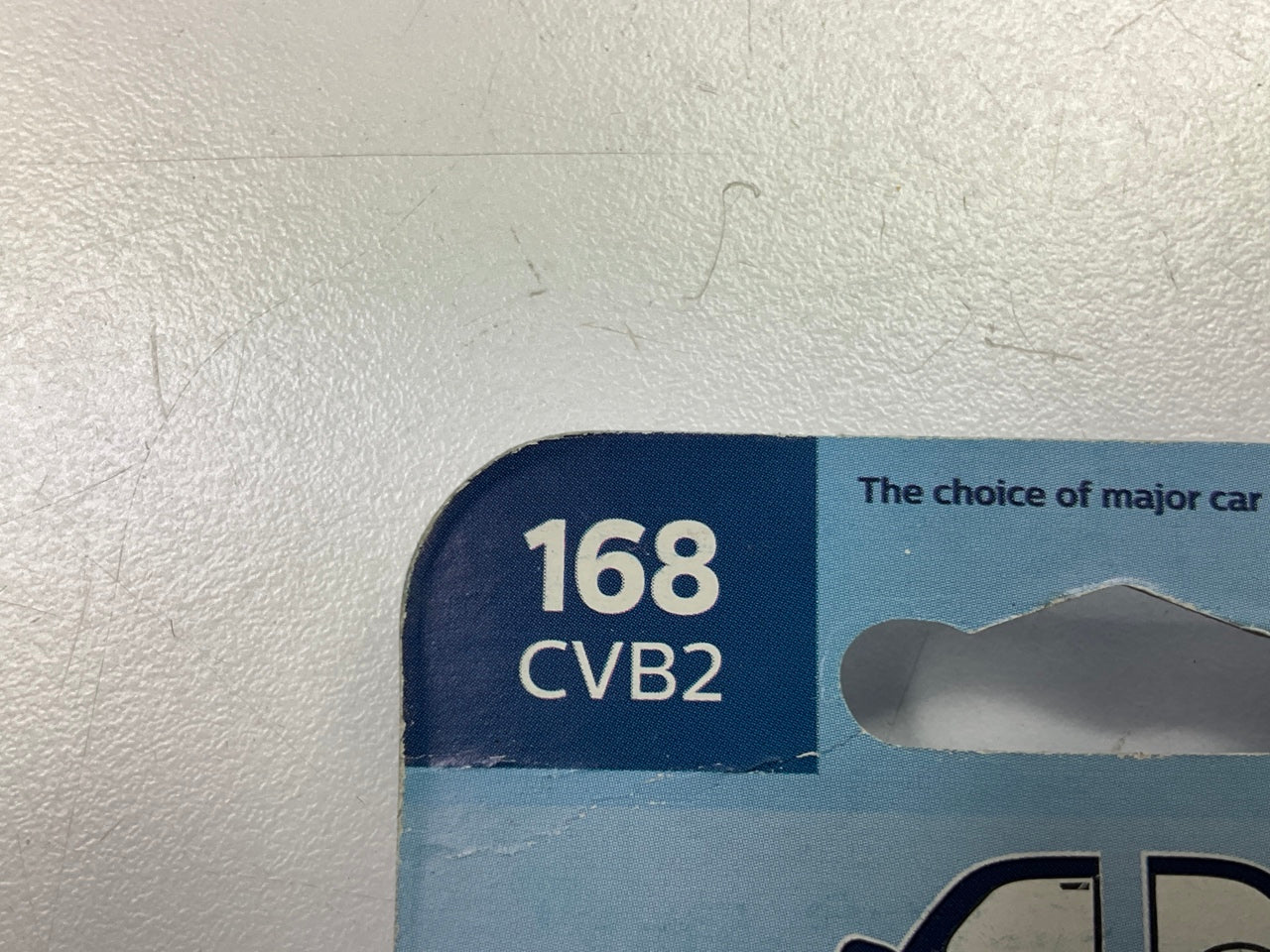 Philips 168CVB2 Crystalvision Ultra License Plate Lamp Light Bulb 168 - 2 PACK