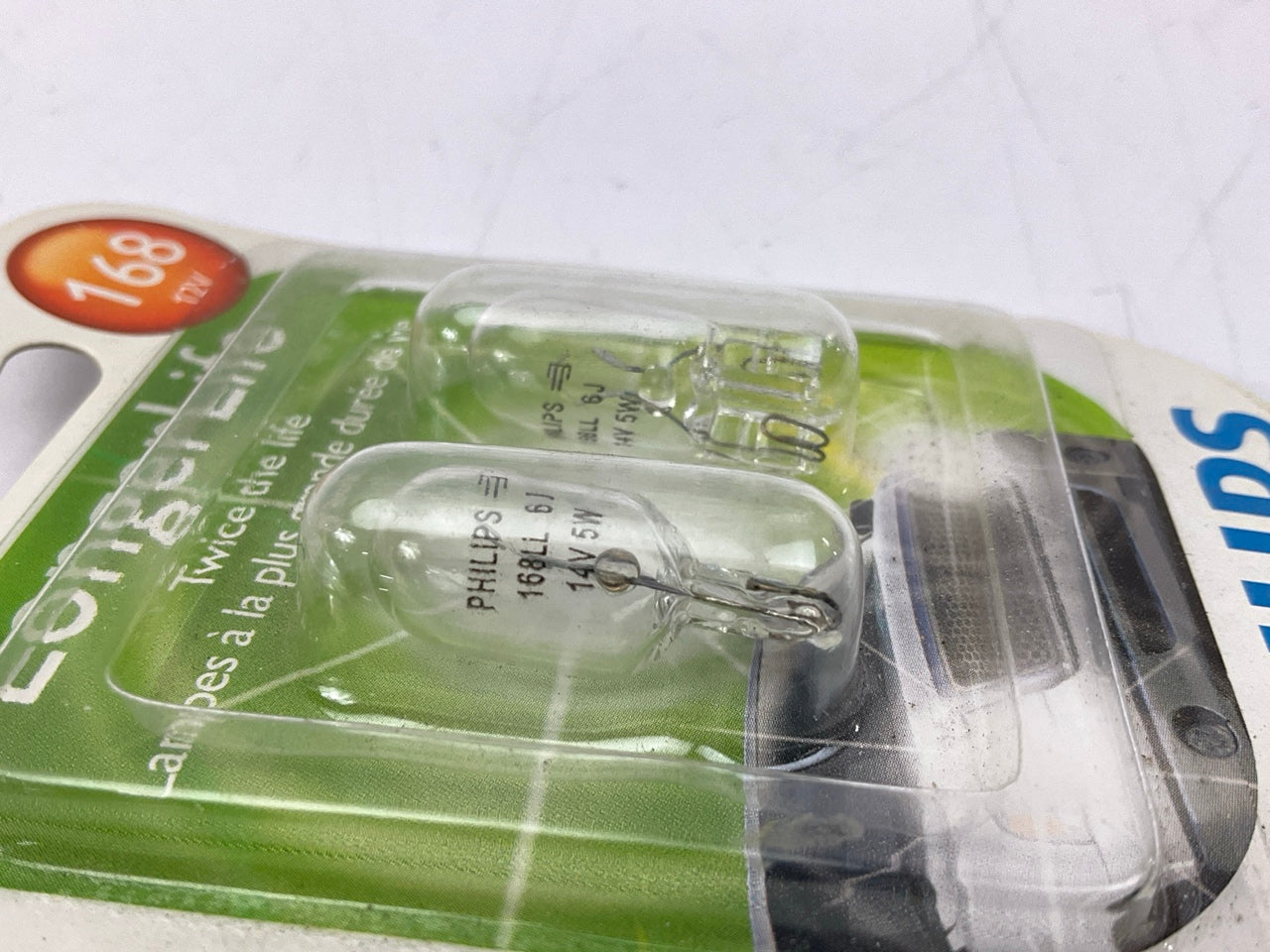 Philips 165LLB2 LongerLife License Plate Lamp Light Bulb 165 - 2 PACK