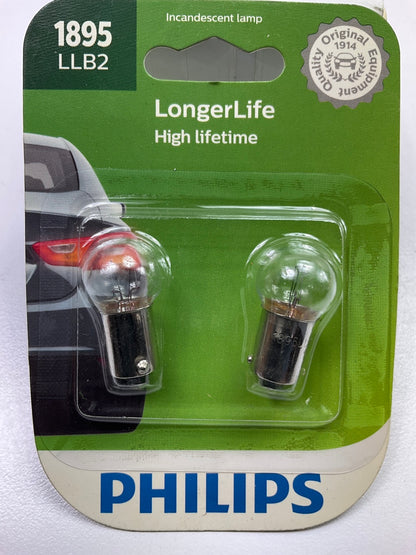 Philips 1895LLB2 Longerlife Instrument Panel Lamp Light Bulb 1895 - 2 PACK