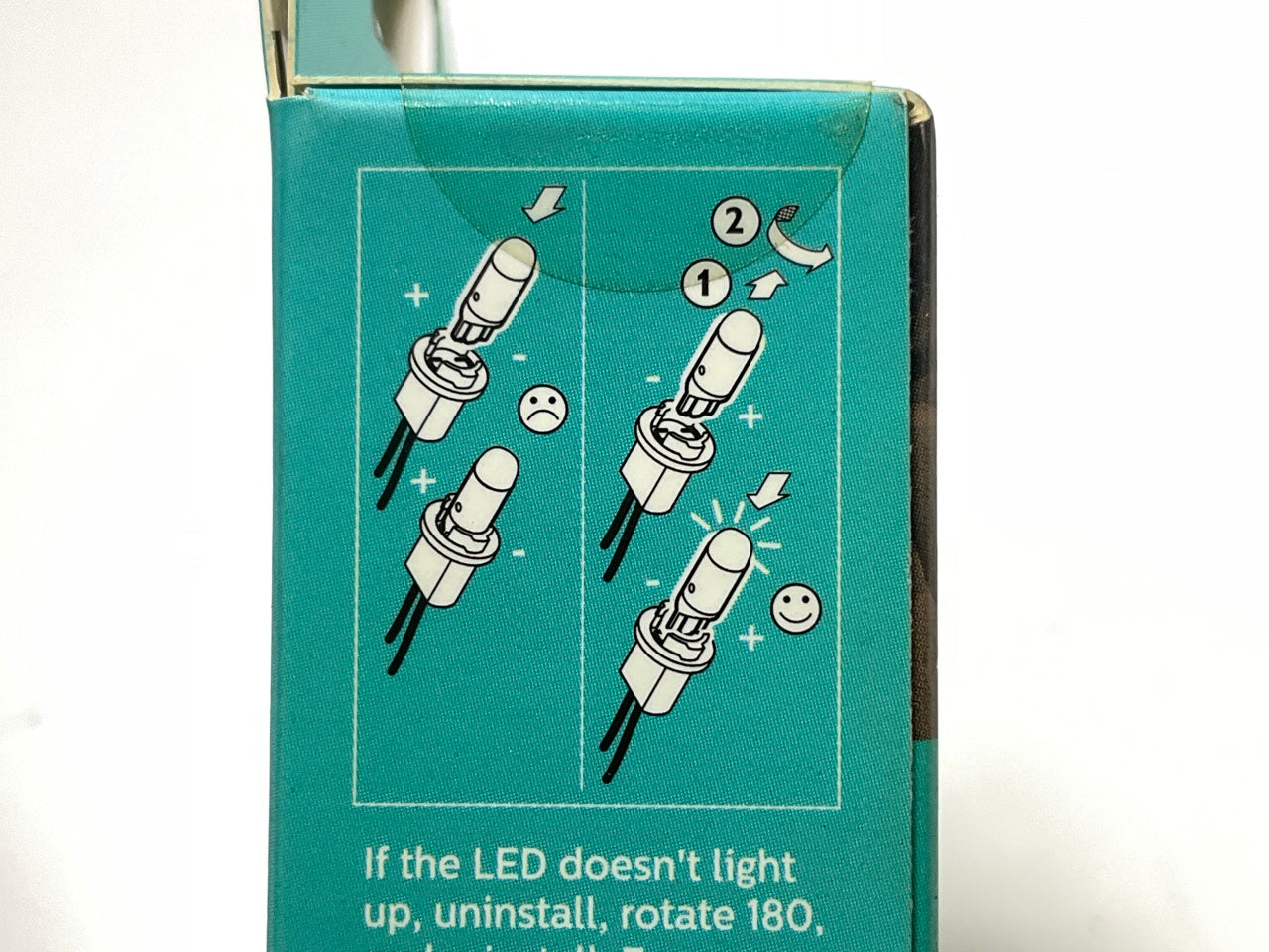 Philips 194BLED Ultinon LED BLUE Instrument Panel Lamp Light Bulb 194 - 2 PACK