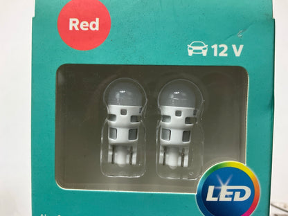 Philips 194RLED Ultinon LED RED Brake Turn Lamp Light Bulb 194 - 4 PACK